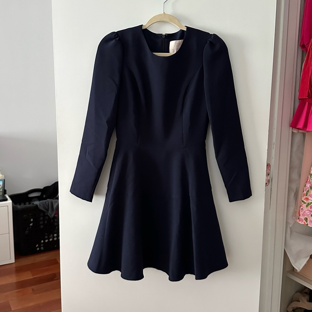 Navy Gal Meets Glam Celeste Dress